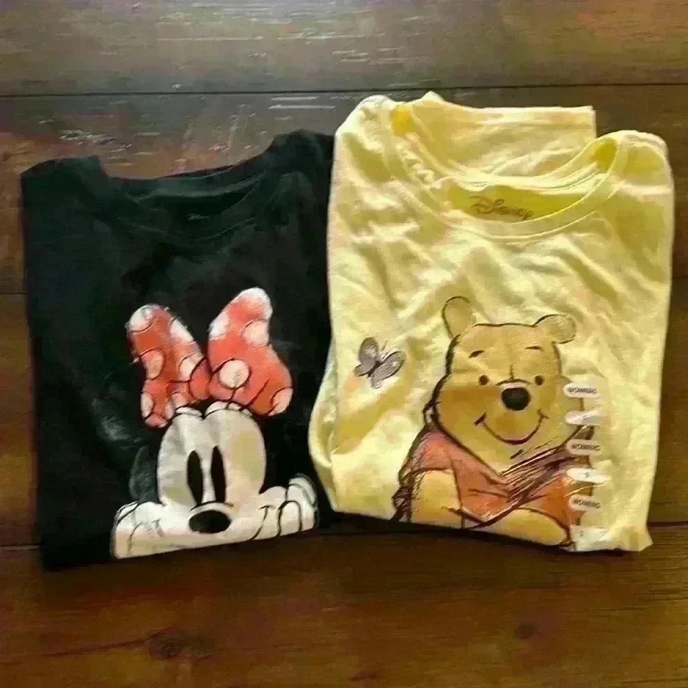 Women’s size small T-shirts, Winnie the Pooh, Minnie mouse, Disney World